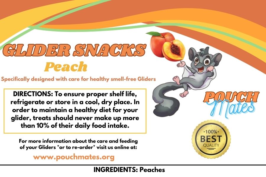 Glider Snacks - Peach