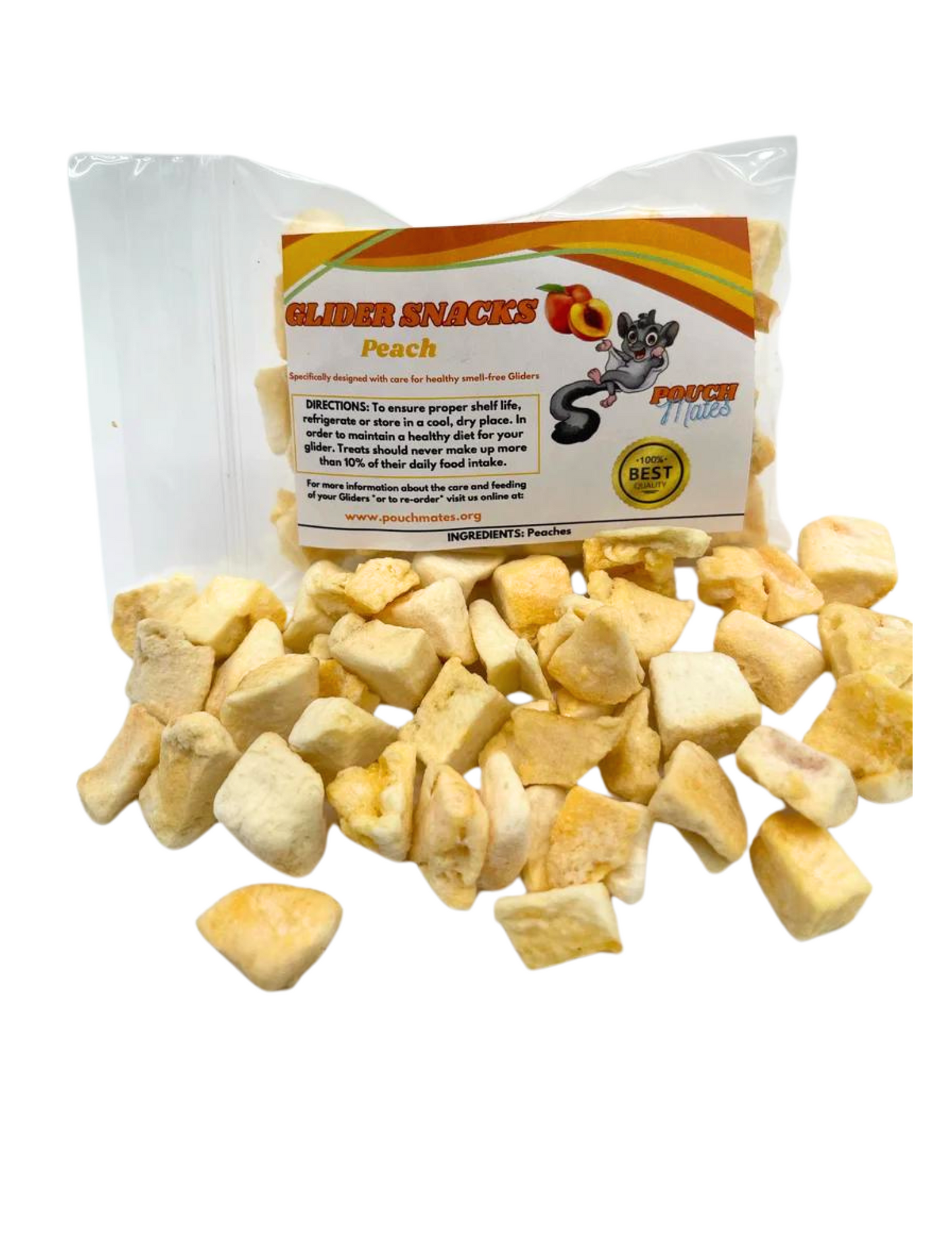 Glider Snacks - Peach