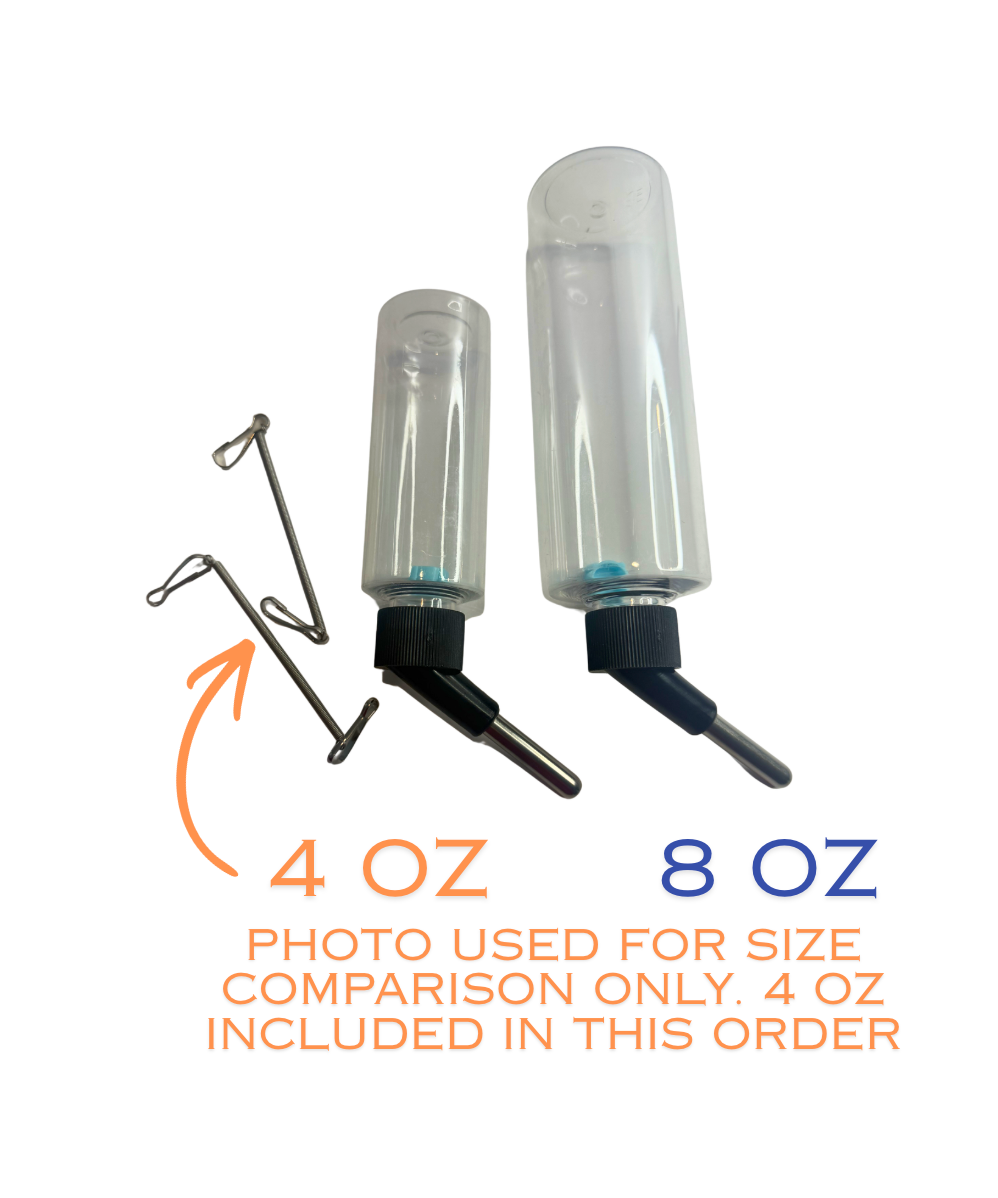 Water Bottle - 4 oz (Pack of 2)
