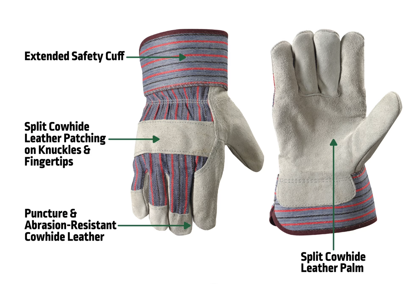 Training Gloves - Grey Leather