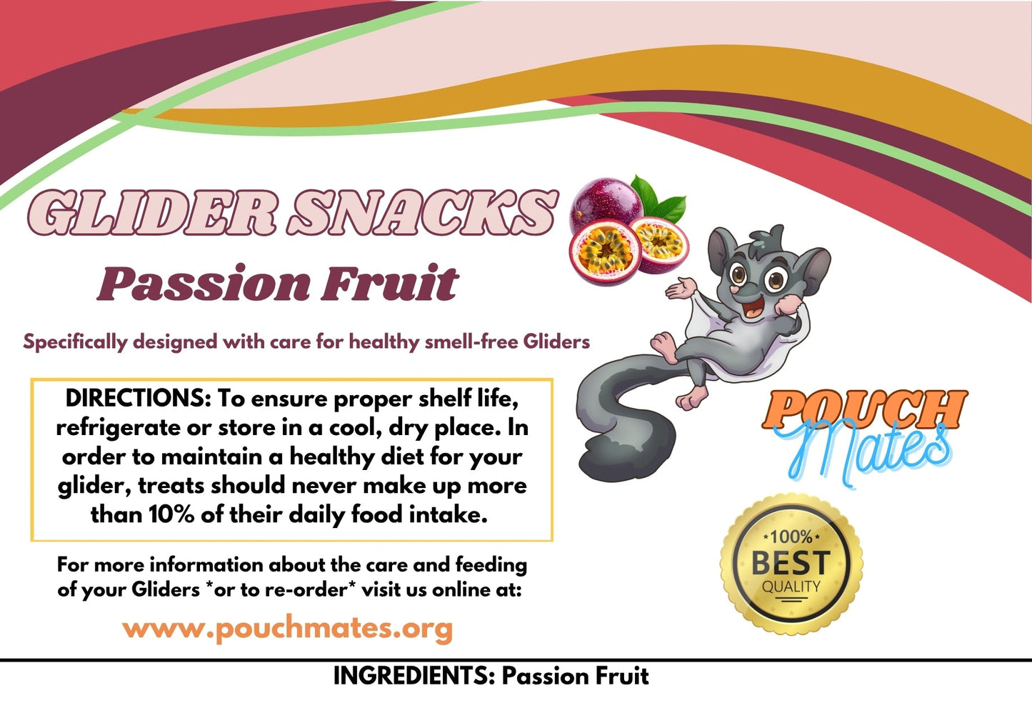Glider Snacks - Passion Fruit