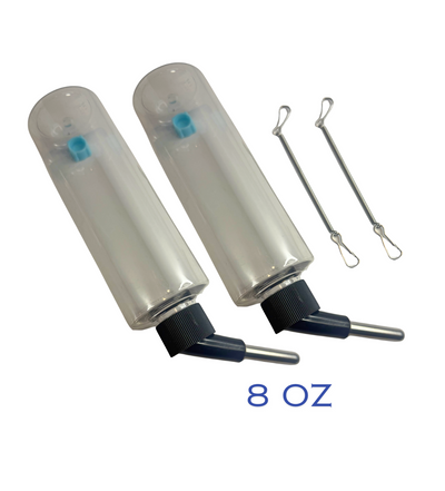 Water Bottle - 8 oz (Pack of 2)