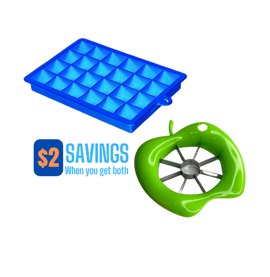 Glider Max - Ice Tray + Apple Slicer Combo